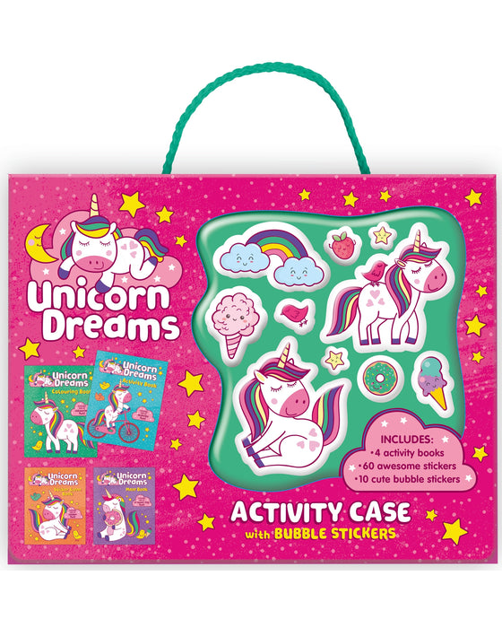 Unicorn Dreams BuBoard Bookle Sticker Activity Case