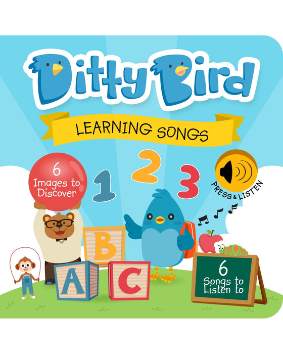 Ditty Bird Learning Songs Board Books - Kidstuff