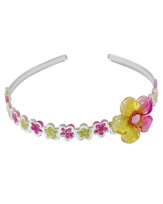 Pink Poppy Headband Daisy Sparkle