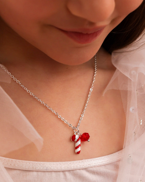 Lauren Hinkley Christmas Candy Cane Necklace