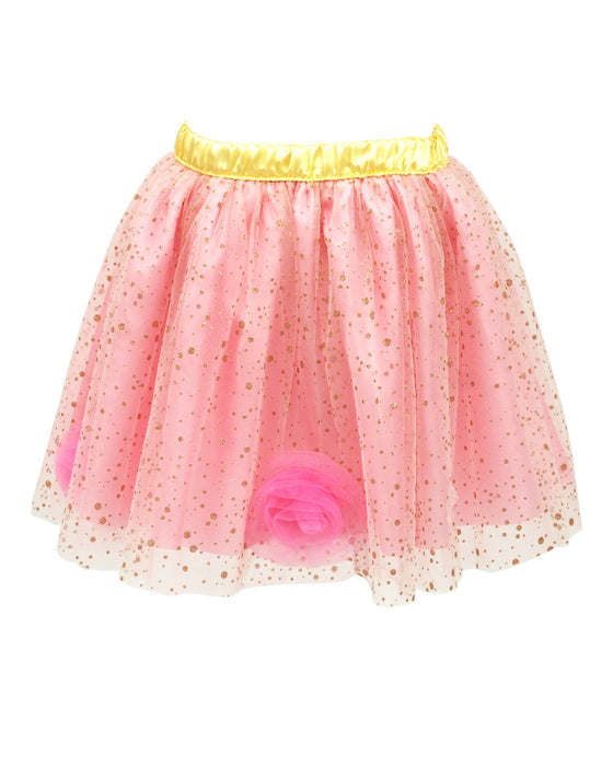 Pink Poppy Rose Tutu Skirt Size 5-6 Pirouette Princess