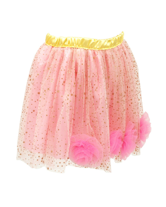 Pink Poppy Rose Tutu Skirt Size 5-6 Pirouette Princess